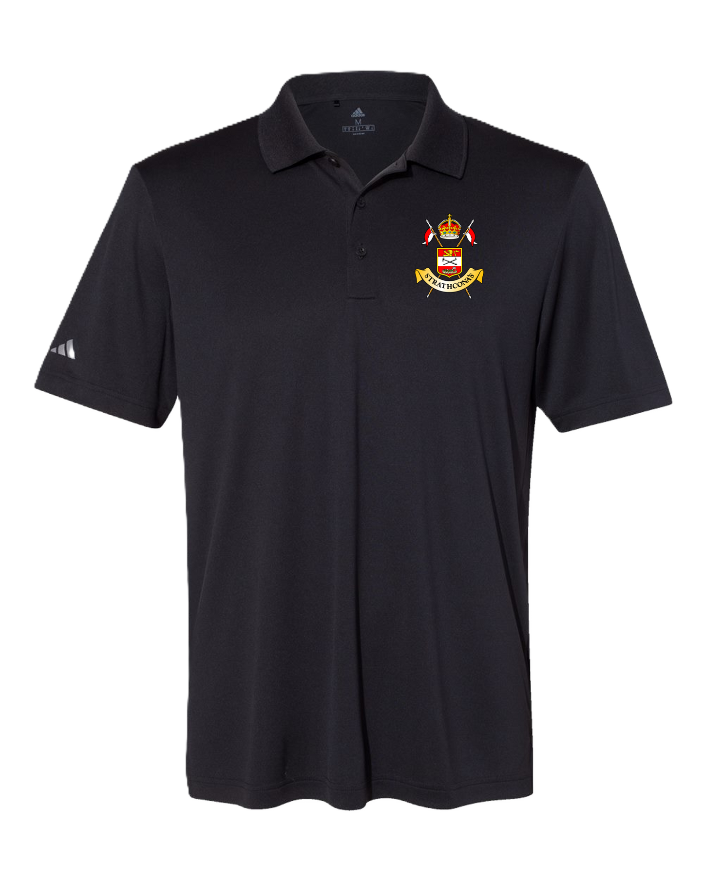 Adidas Men's Performance Polo w/ Crossed Lances Crest