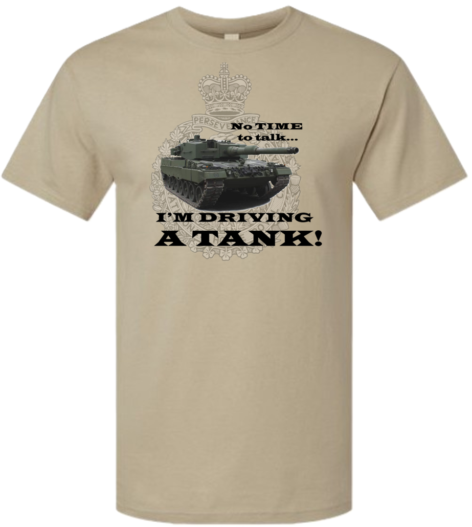 T-Shirts "Tank Driving"