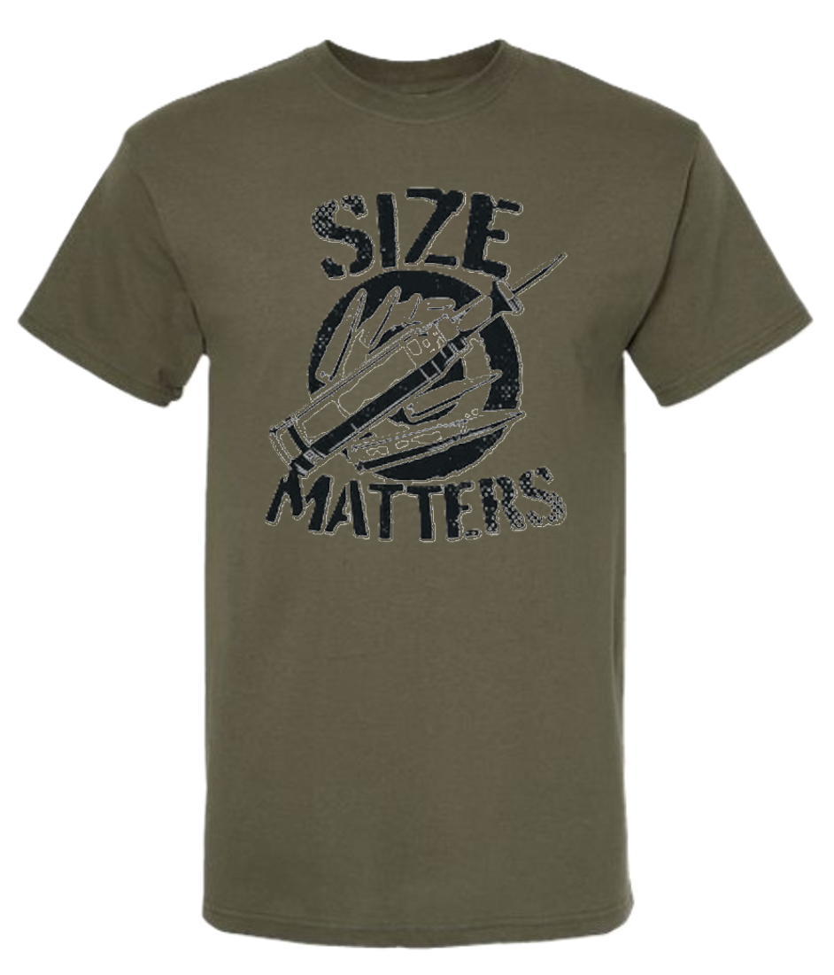 T-Shirts "Size Matters - Sabot"