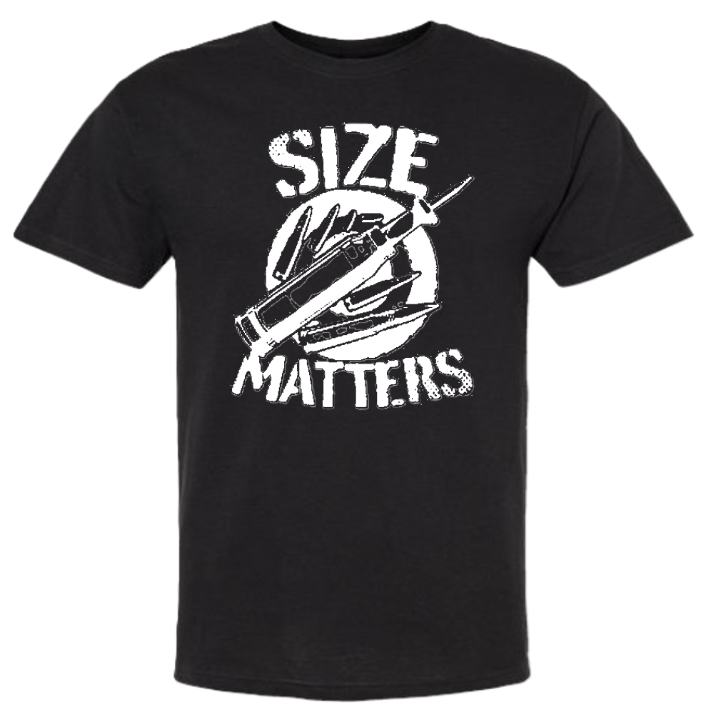 T-Shirts "Size Matters - Sabot"
