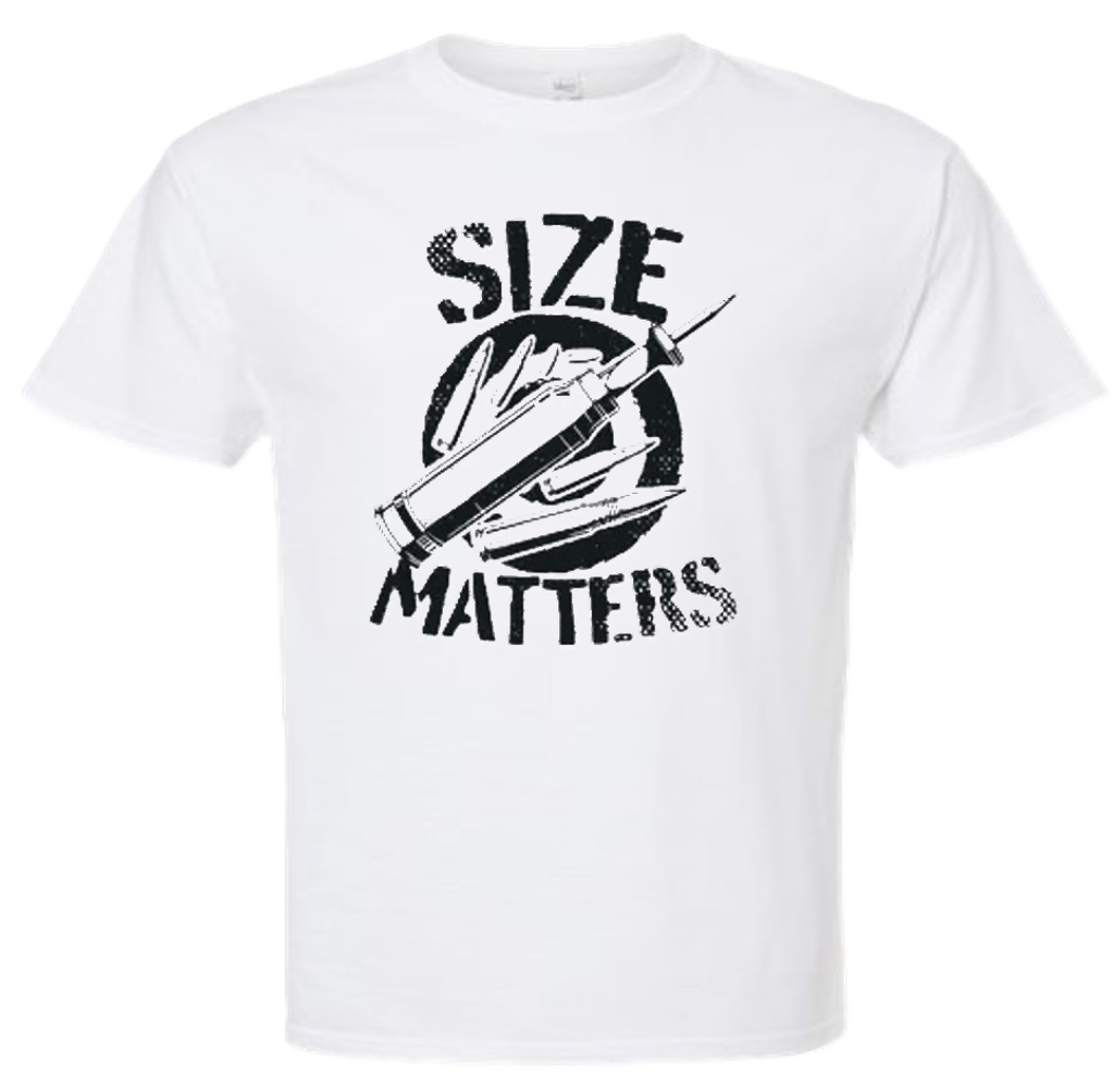 T-Shirts "Size Matters - Sabot"