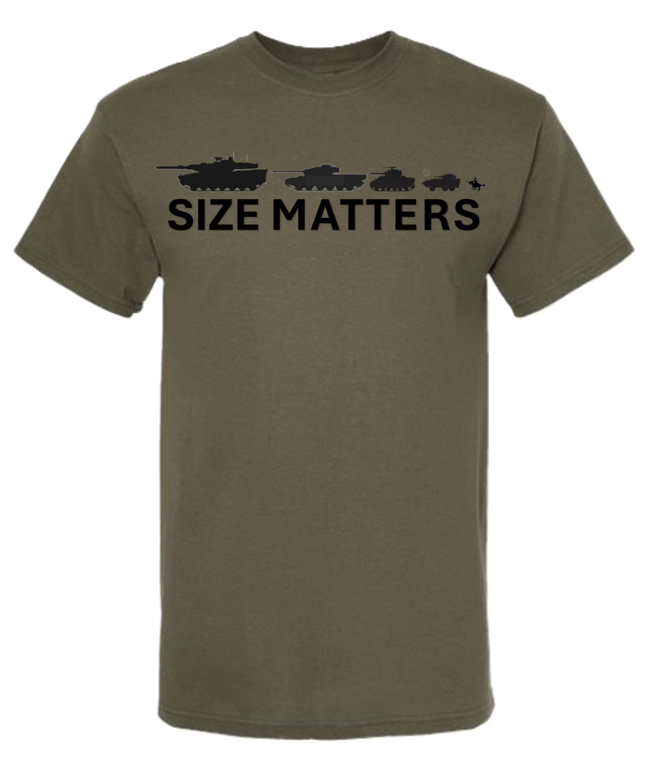 T-Shirts "Size Matters - Tanks"