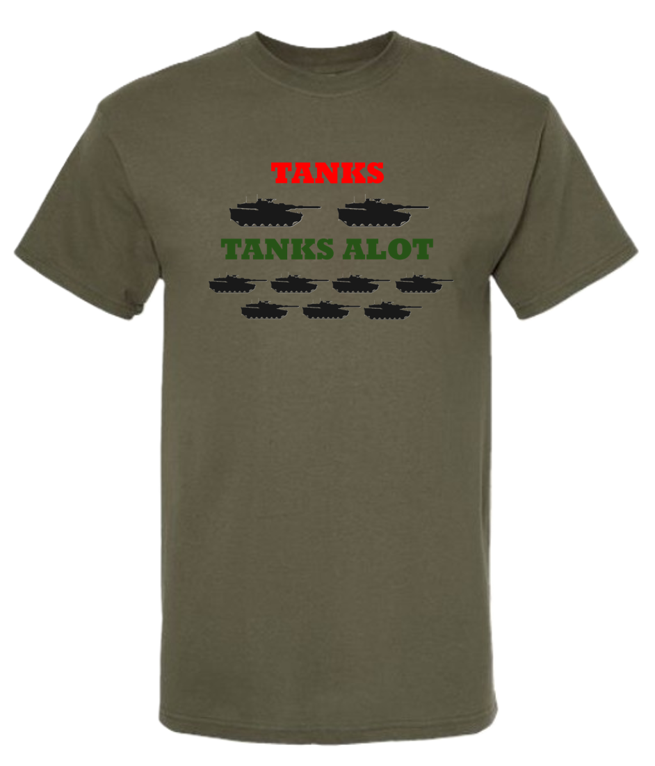 T-Shirts "Tanks A lot"
