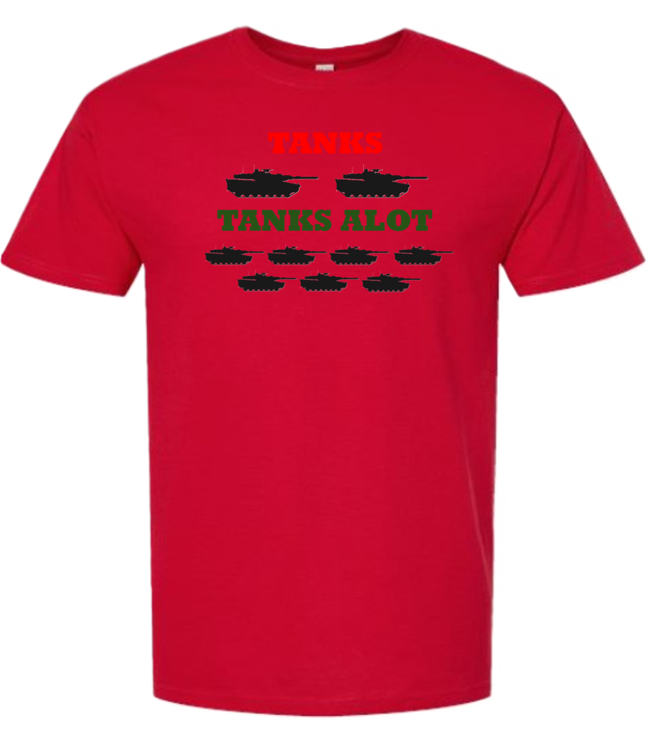 T-Shirts "Tanks A lot"