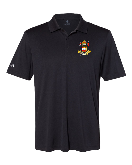 Adidas Men's Performance Polo w/ Crossed Lances Crest