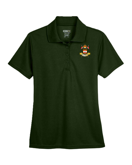 Women's Origin Performance Piqué Polo w/ Crossed Lances Crest