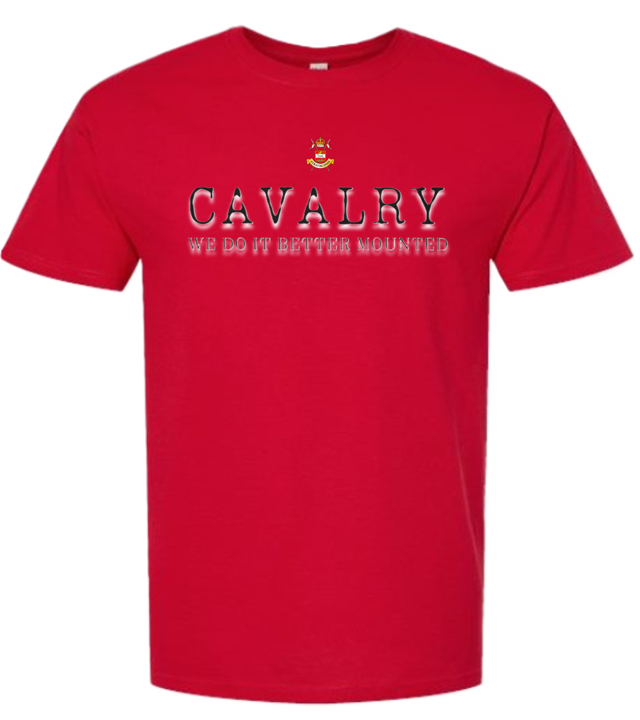 T-Shirts "Cav Mounted"