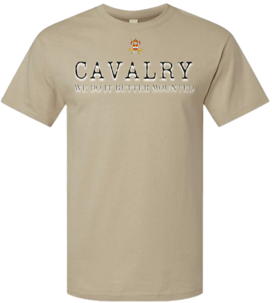 T-Shirts "Cav Mounted"