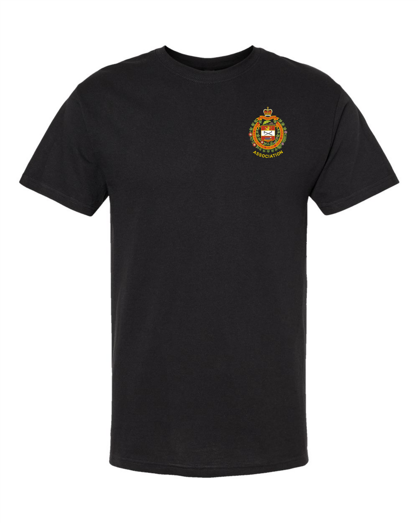 M&O Gold Short Sleeve Tshirt w/ Cap Badge Crest