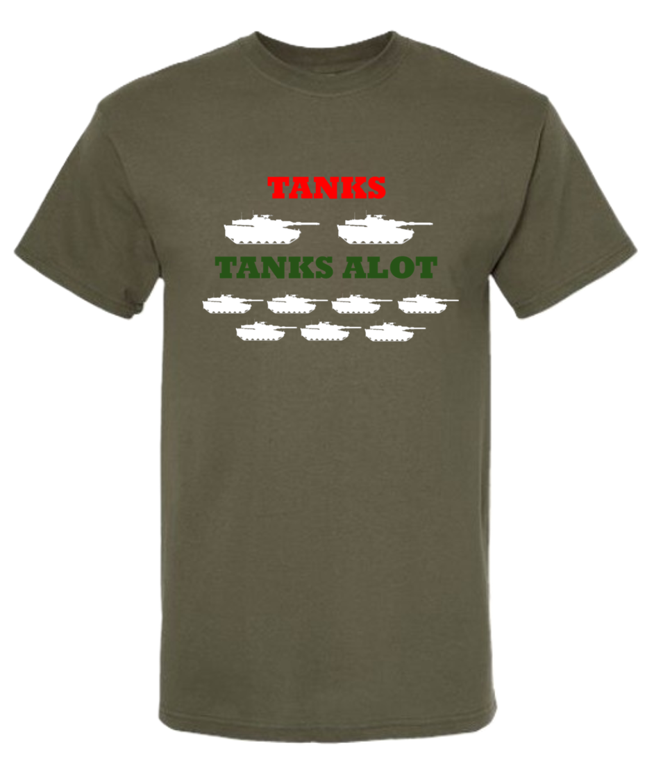 T-Shirts "Tanks A lot"
