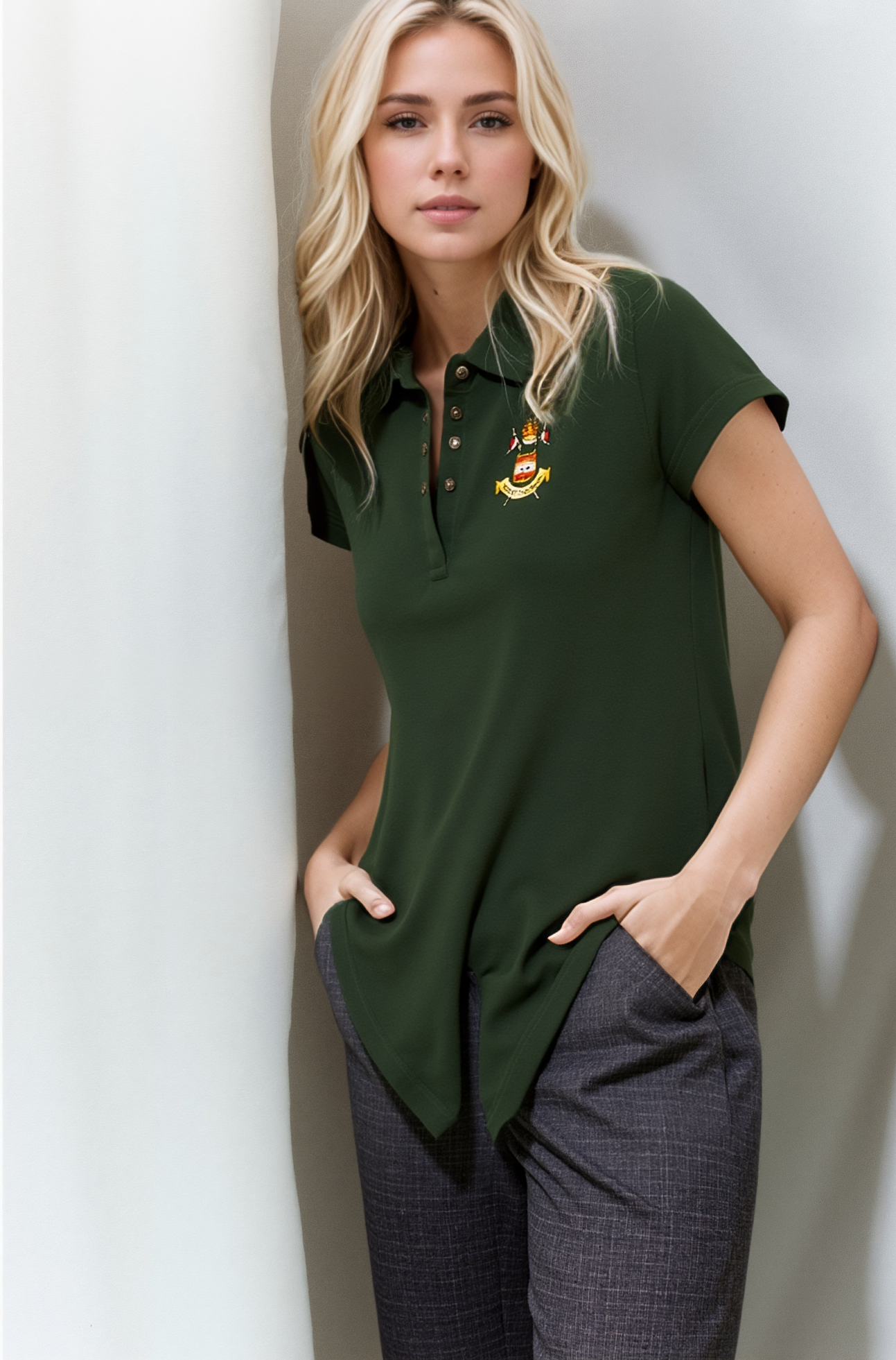 Adidas Women's Performance Polo w/ Crossed Lances Crest