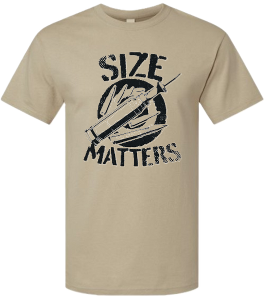 T-Shirts "Size Matters - Sabot"