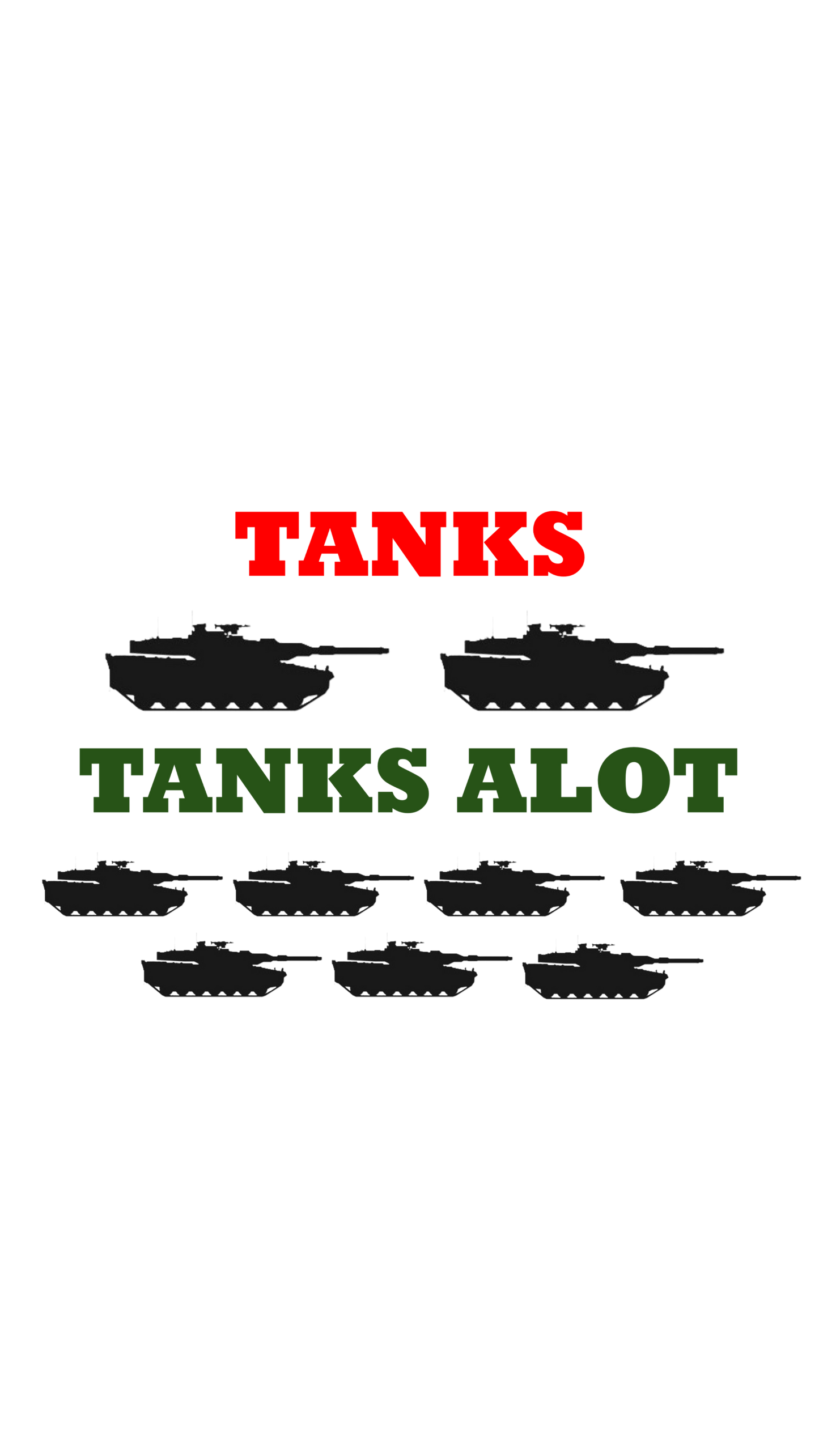 T-Shirts "Tanks A lot"